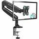 ONKRON Monitor Desk Mount for 13 to 32-Inch LED LCD Flat Monitors up to 9 kg, Black G100-B G100-B