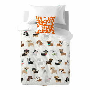Dječja pamučna posteljina Mr. Fox Dogs