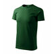 Majica kratkih rukava muška BASIC 129 - S,Tamno zelena