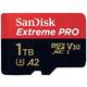 SanDisk Extreme PRO microsdxc kartica 1000 GB Class 10 UHS-I otporan na udarce, vodootporan