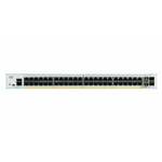 Cisco Catalyst C1000-48P-4X-L mrežni prekidač Upravljano L2 Gigabit Ethernet (10/100/1000) Podrška za napajanje putem Etherneta (PoE) Sivo