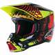 Alpinestars S-M5 Solar Flare Helmet Black/Red Fluorescent/Yellow Fluorescent/Glossy S Kaciga