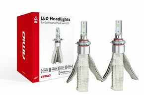 AMiO RS+ Slim Series HB3 LED Headlight kit- do 340% više svjetla - 6000KAMiO RS+ Slim Series HB3 LED Headlight kit - up to 340% more light - 6000K HB3-RS-01087-2