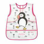 BabyOno Creative Baby Podbradak košuljica 36+ mjeseci Pingvin, roza