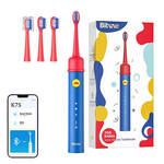 Sonic četkica za zube s aplikacijom za djecu, set vrhova Bitvae BVK7S (plava)