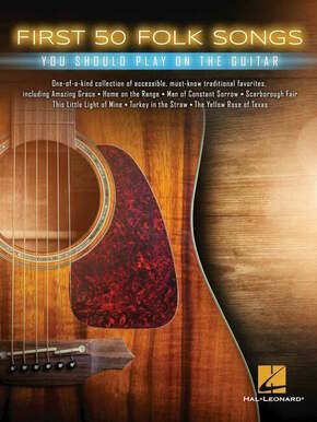 Hal Leonard First 50 Folk Songs You Should Play on Guitar Nota