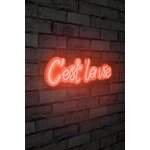 Ukrasna plastična LED rasvjeta, C'est La Vie - Red