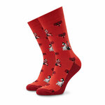 Visoke unisex čarape Stereo Socks Mammoth Crvena