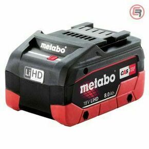 Metabo Baterija 18 V / 8.0 Ah LiHD – (6.25369000)