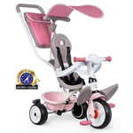 Smoby Baby Balade Plus tricikl, ružičasta