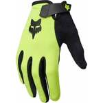 FOX Youth Ranger Gloves Fluorescent Yellow S Rukavice za bicikliste