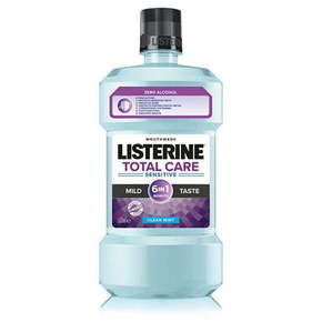 Listerine Total Care Sensitive Teeth Mild Taste Mouthwash vodice za ispiranje usta 6 in 1 500 ml
