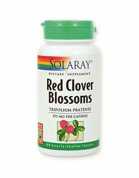 Solaray Red Clover Blossoms 100 caps.