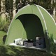 Šator za pohranu zeleni vodootporni
