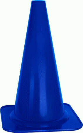 Čunjevi za trening Pro's Pro Cone Profi 15" - blue