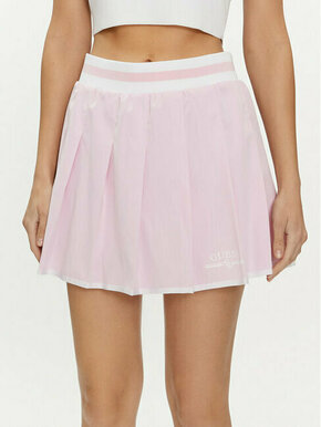 GUESS Sportska suknja 'ARLETH' roza / bijela
