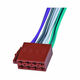 SAL Utičnica ISO, zvučnička, 15 cm označene žice, ženska - SA-FISO 031
