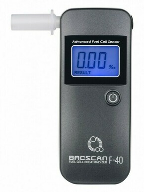 BACscan F-40 ispitivač količine alkohola 0 - 4% 1% Sivo
