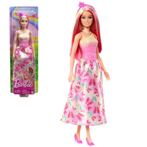 Barbie Dreamtopia: Princeza lutka u rozoj haljini s leptirima - Mattel