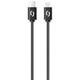 ALIGATOR Data kabel POWER 3A, USB-C/microUSB crni