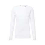 Nike Dri-Fit Fitness Mock-Neck Long-Sleeve Mens Top White/Black 2XL Majica za fitnes