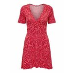 ONLY Ljetna haljina 'Verona' crvena / bijela