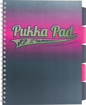 Spiralna bilježnica Pukka Pad Project Book Electra