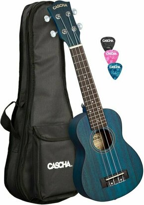 Cascha HH 2266L Soprano ukulele Blue