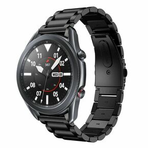 Tech-Protect® Stainless Remen za Samsung Galaxy Watch 3 (45mm) Crni