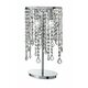 FANEUROPE I-BREEZE/L2 | Breeze-FE Faneurope stolna svjetiljka Luce Ambiente Design 44,5cm s prekidačem 2x E14 krom, kristal