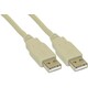 Kabel INLINE, USB 2.0 A (M) na USB 2.0 A (M), 5m