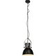 BRILLIANT 93590/76 | Salford Brilliant visilice svjetiljka 1x E27 crno, krom