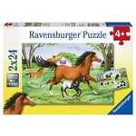 Ravensburger Puzzle svijet konja 2x24kom