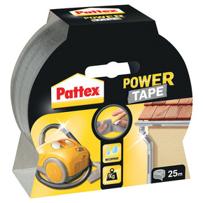 Traka ljepljiva 50mm/25m Power Tape Pattex Henkel srebrna blister