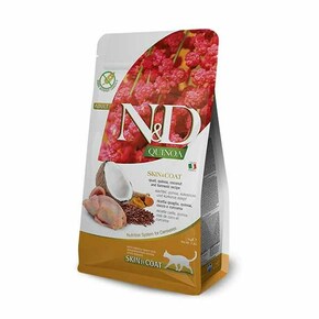 N&amp;D Quinoa - Skin &amp; Coat - Prepelica - 1.5 kg