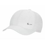 Kapa za tenis Nike Dri-Fit Club Unstructured Metal Swoosh Youth Cap - white