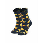 Dječje visoke čarape Happy Socks KBAN01-6001 Crna