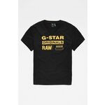 G-Star Raw - Majica - crna. Majica iz kolekcije G-Star Raw. Model izrađen od pletenine s tiskom.