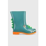 Gumene čizme Melissa Mini Melissa Rain Boot + Fabul 33677 Orange/Green AF028