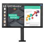 LG 27UN880-B monitor, IPS, 27", 16:9, 3840x2160, 60Hz, pivot, USB-C, HDMI, Display port, USB