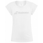 Majica kratkih rukava za djevojčice Babolat Exercise Tee Girl - white