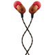 House of Marley Smile Jamaica One Button In-Ear Headphones Fire