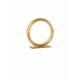 NOVA LUCE 9011136 | Cilion Nova Luce stolna svjetiljka okrugli 26cm s prekidačem 1x LED 1276lm 1276K zlatno, kristal