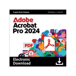 Adobe Acrobat Pro 2024, 2 Device/1 User, 3 Year License Key Win/Mac US Region (ESD)