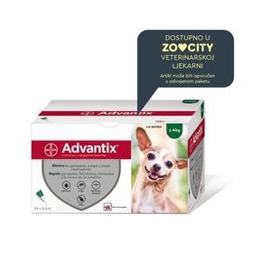 Elanco Advantix ampula za pse od 1-4 kg