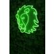 Ukrasna plastična LED rasvjeta, Lion - Green
