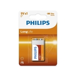 Philips 6F22L1B/10 - Cink-kloridna baterija 6F22 LONGLIFE 9V