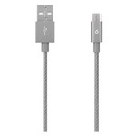 TTEC micro USB aluminijski kabel sivi 2DK11UG