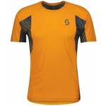 Scott Trail Run SS Mens Shirt Copper Orange/Midnight Blue S Majica za trčanje s kratkim rukavom