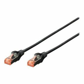 DIGITUS Professional patch cable - 25 cm - black
